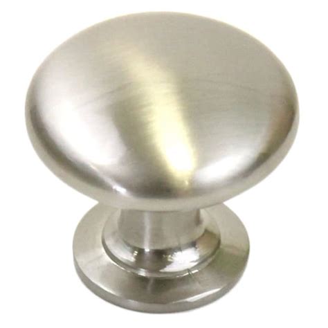 stainless steel kitchen cabinets knobs|stainless steel round cabinet knobs.